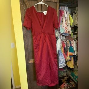 Nadine west “knot” front dress